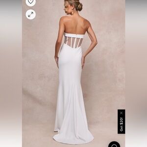 Lulus bridal dress👰🏼‍♀️🤍✨